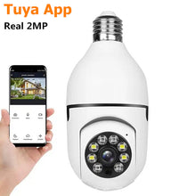 Load image into Gallery viewer, Tuya Smart Light Bulb Camera 2MP Full Color Audio smart home camera
