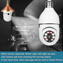 Load image into Gallery viewer, Tuya Smart Light Bulb Camera 2MP Full Color Audio smart home camera
